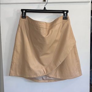 BANANA REPUBLIC LEATHER SKIRT